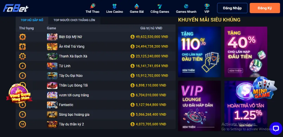Các phương thức thanh toán 007win App